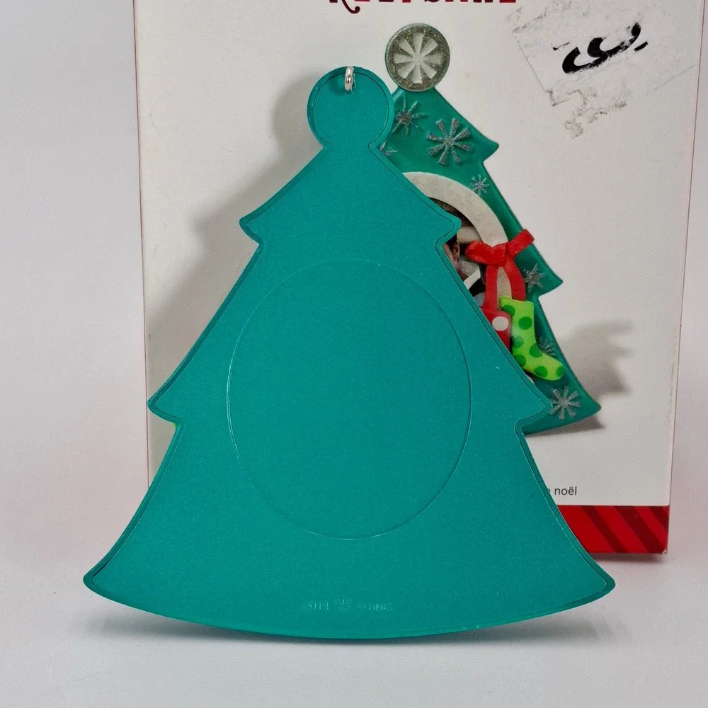 Hallmark Keepsake 2014 Our First Christmas Together Photo Frame Ornament Boxed